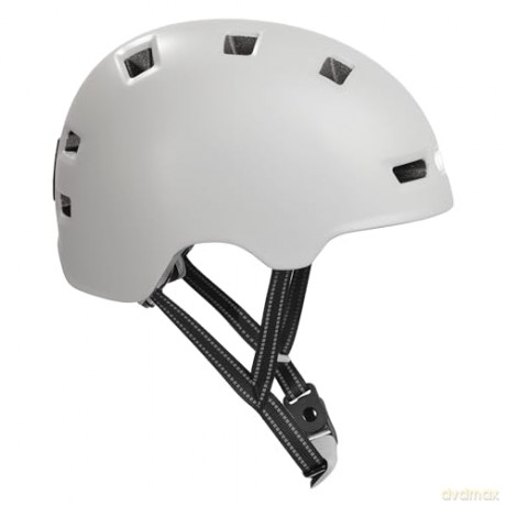 Crazy Safety - Urban Bicycle and Skater Helmet - Matt White - L (57-61cm) (CS240201)