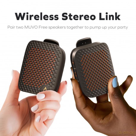 Creative - Muvo Free Clip-on Wireless Speaker with Microphone