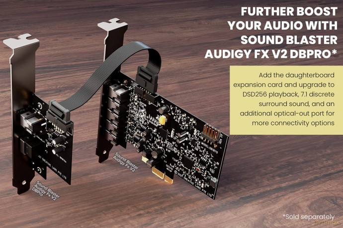 Creative - Sound Blaster Audigy FX V2 Sound Card