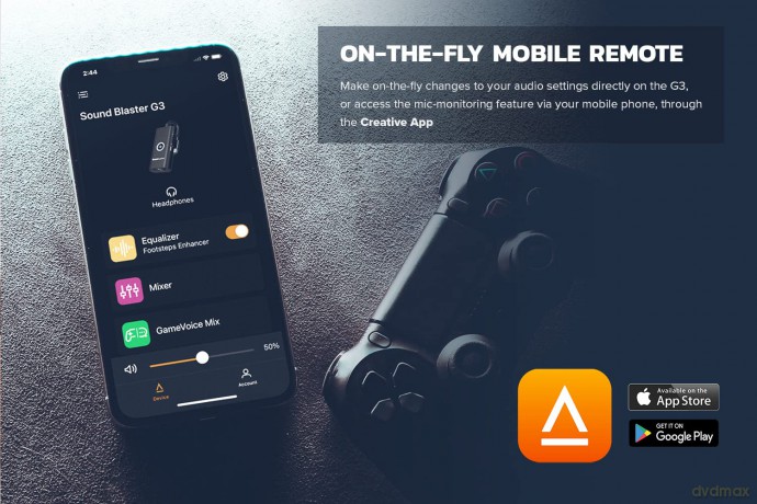 Creative - Sound Blaster G3 Portable USB Gaming DAC