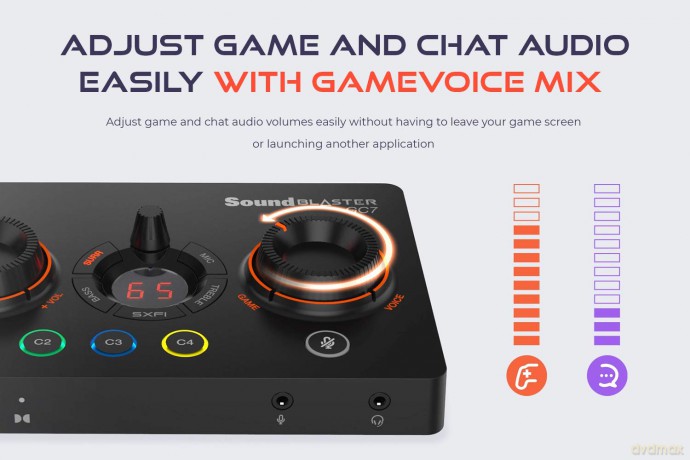 Creative - Sound Blaster GC7 Next Gen Gaming USB Soundcard