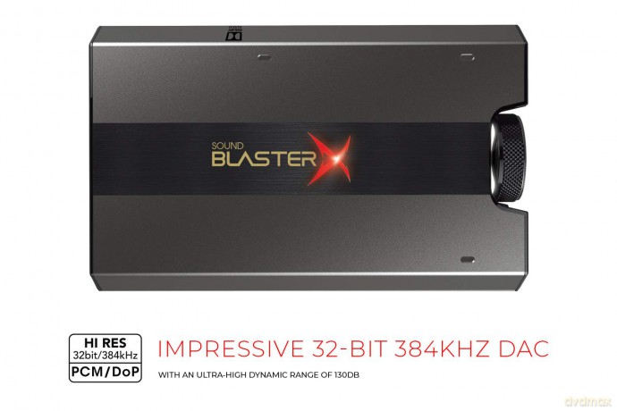 Creative - Sound BlasterX G6 External USB Sound Card
