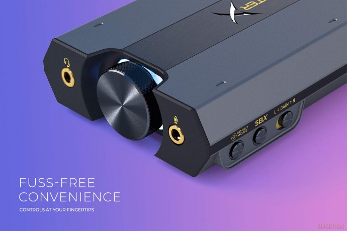 Creative - Sound BlasterX G6 External USB Sound Card