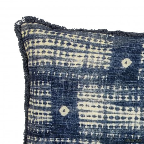 Creative Collection - Fillippa Cushion - Blue - Cotton