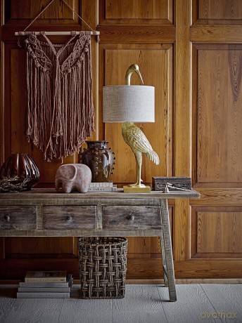 Creative Collection - Heron Table Lamp H73 cm - Gold
