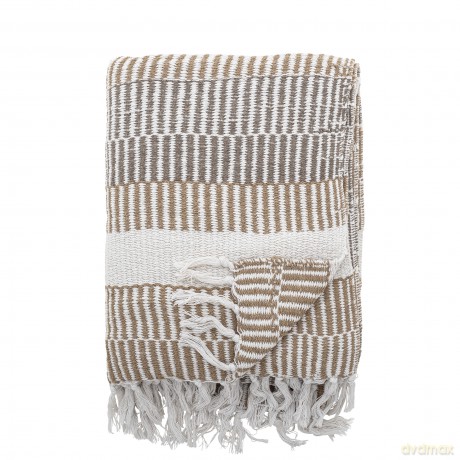 Creative Collection - Isnel Recycled Cotton Throw 160x130 cm - Nature