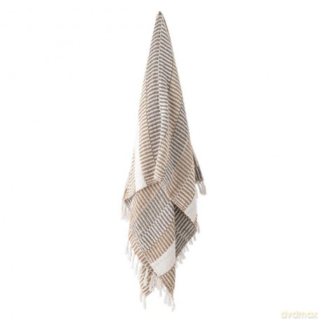 Creative Collection - Isnel Recycled Cotton Throw 160x130 cm - Nature