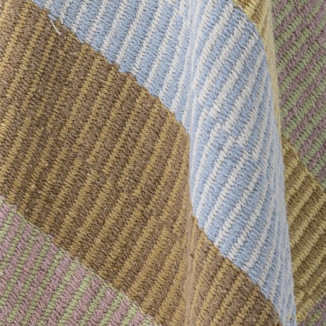 Creative Collection - Isnel Recycled Cotton Throw 160x130 cm - Yellow