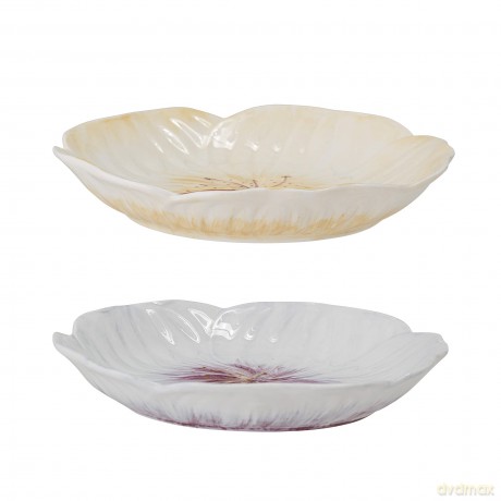 Creative Collection - Mimosa Plate - Purple - Stoneware