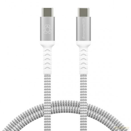 dbramante1928 - Braided USB-C to USB-C Cable - 1.2m - Grey