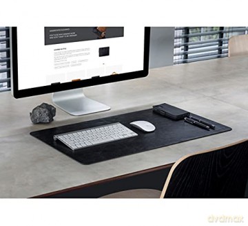 dbramante1928 - Copenhagen - Desk Mat - Medium - Black