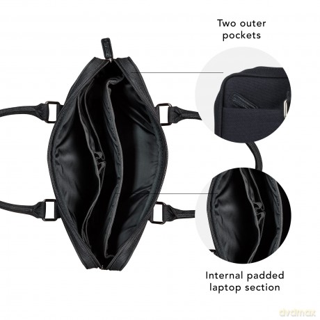 dbramante1928 - Fifth Avenue - 15 Laptop Bag PURE