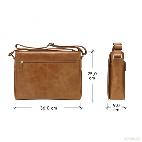 dbramante1928 - Marselisborg - 14 Messenger bag - Golden tan N.E.