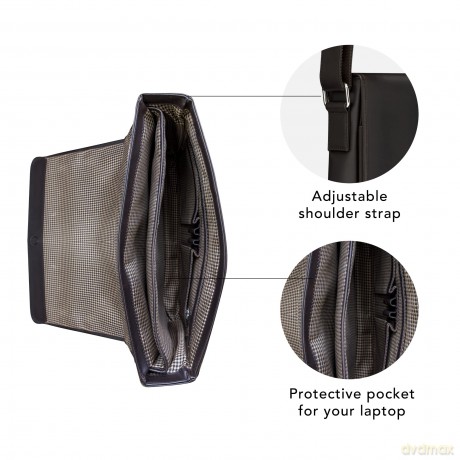 dbramante1928 - Marselisborg 14 Laptop Bag - Black