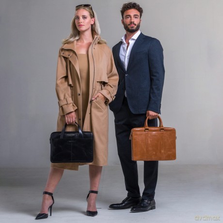 dbramante1928 - Nordborg - 15 - classic laptop bag - Tan N.E.