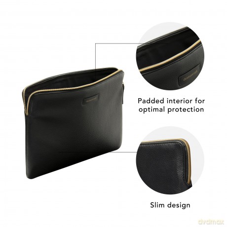 dbramante1928 - Paris - Sleeve for MacBook Pro/Air 13 (2020) - Night Black