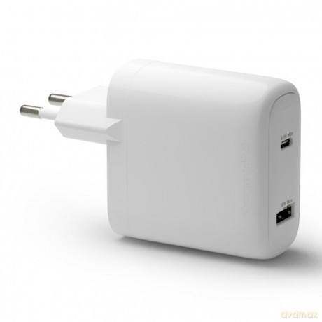 dbramante1928 - Re-charge - Wall Charger GaN - USB-C 65W+18W EU - White