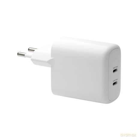dbramante1928 - Re-charge Pro - EU Wall Charger - 2x USB-C 30W - White