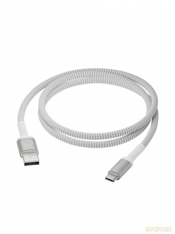 dbramante1928 - Re-Charge Pro Braided Cable - USB-A to USB-C, 1.2m - White