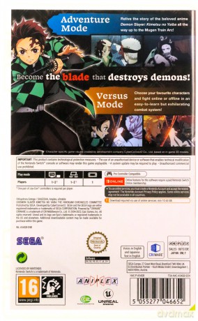 Demon Slayer -Kimetsu no Yaiba- The Hinokami Chronicles (Code in a Box) [GRA SWITCH]