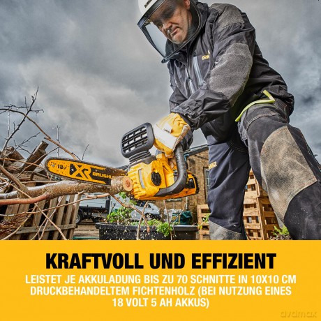 Dewalt 18 V XR Brushless 30cm Chainsaw Solo no battery or charger incl. DCM565N