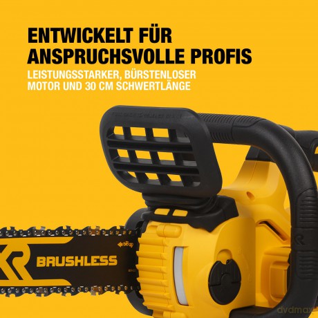 Dewalt 18 V XR Brushless 30cm Chainsaw Solo no battery or charger incl. DCM565N