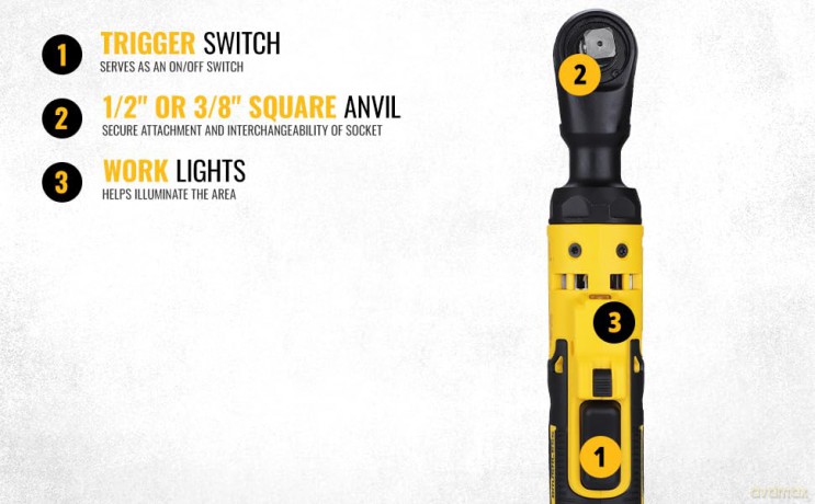 Dewalt 18V XR DCF512N Battery Ratchet