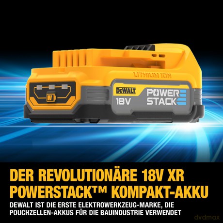 Dewalt DCB1102E2-QW Pack 2 Batteries Powerstack XR 18V - 1.7Ah Li-Ion