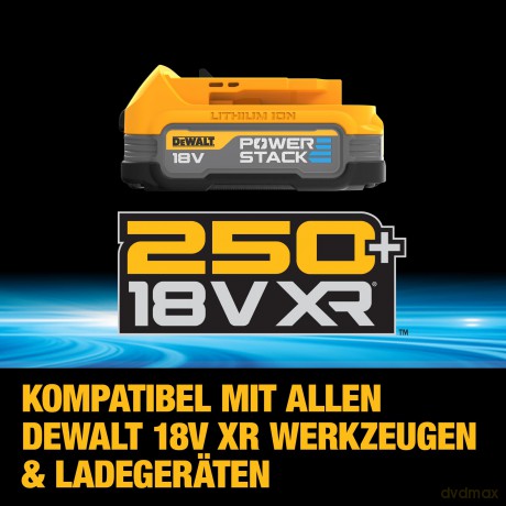 Dewalt DCB1102E2-QW Pack 2 Batteries Powerstack XR 18V - 1.7Ah Li-Ion