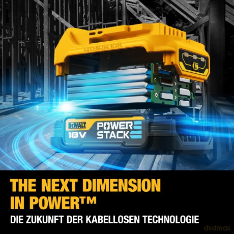 Dewalt DCB1102E2-QW Pack 2 Batteries Powerstack XR 18V - 1.7Ah Li-Ion