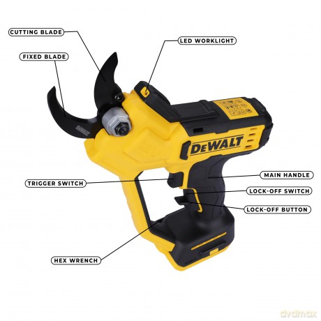 Dewalt DCMPP568N-XJ Dcmpp568N Xr Pruner 18V Bare Unit