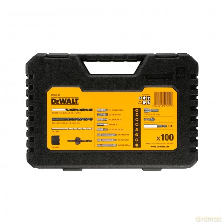 DeWalt drill-/bitsset DT71563-QZ 100 pcs
