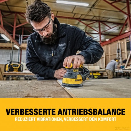 Dewalt DWE6423-QS 125 RO Sander