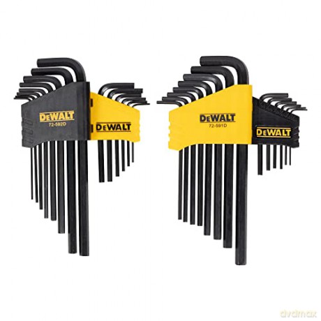 DEWALT DWMT81534-1 Mechanics Tool Set with Heavy Duty Carry Case