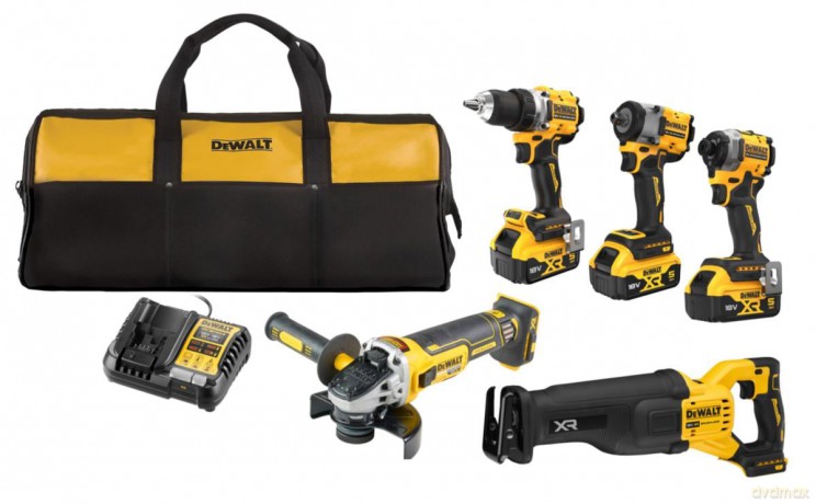 Dewalt power tool 5 kit DCK509P3 3X5AH CHARGER softbag