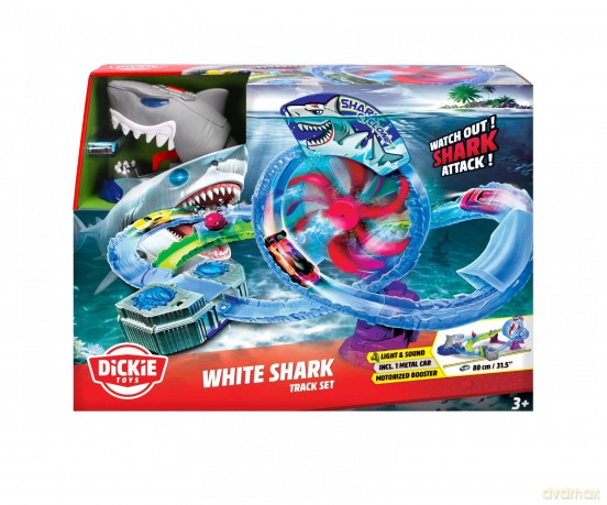 Dickie Toys - White Shark Track Set (203338002)