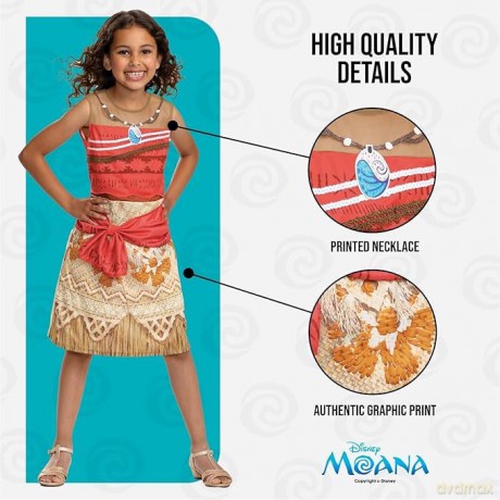 Disguise - Classic Costume - Moana (104 cm) (140289M)