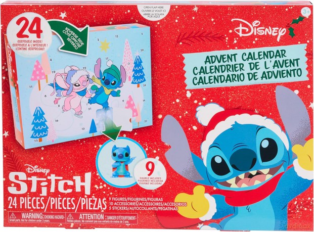 Disney Stitch - kalendarz adwentowy 2025 (302-18189)