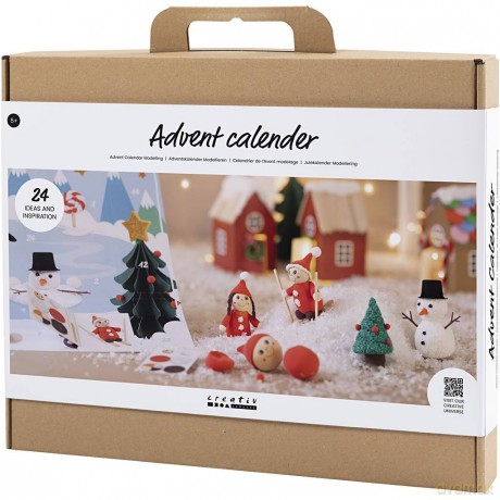 DIY Kit - Christmas Calender - Clay (977599)