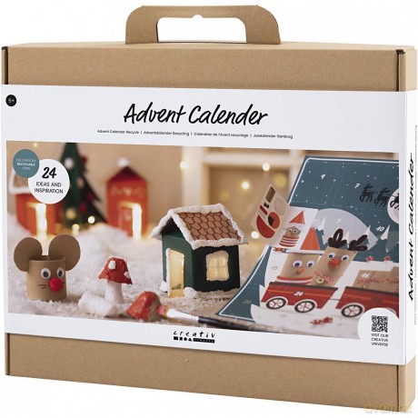 DIY Kit - Christmas Calender - Recycling (977598)