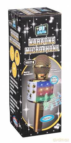 DJ Band - Karaoke Microphone Gold (71240)