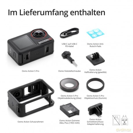 DJI - Osmo Action 5 Pro Standard Combo - Action Camera