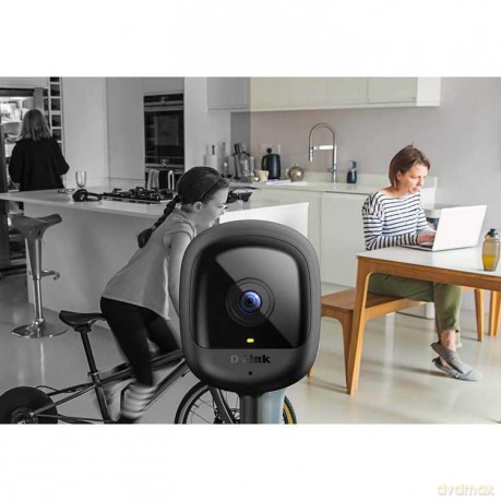 D-Link - Compact Full HD Wi-Fi Security Camera DCS-6100LHV2