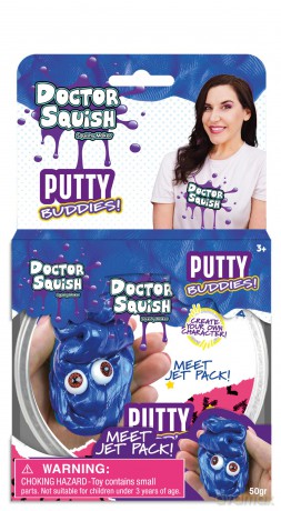 Doctor Squish - Jet Pack (Dark Blue) - Putty Buddies 50g