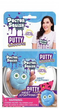 Doctor Squish - Josephine (Light Blue) - Putty Buddies 50g (107467)