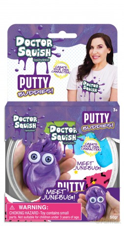 Doctor Squish - Junebug (Purple) - Putty Buddies 50g (107465)