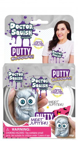 Doctor Squish - Putty Buddies 50g (Silver) (107466)