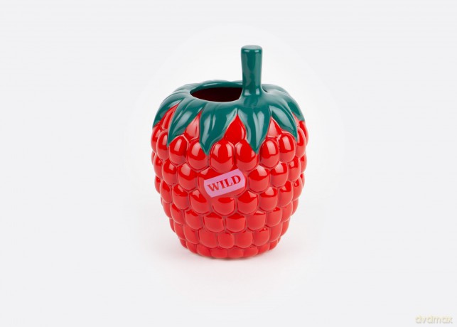 DOIY - Farmers' Market Raspberry Vase 14.5x20cm