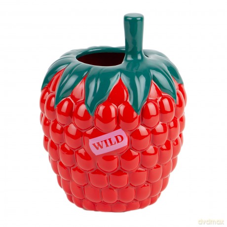 DOIY - Farmers' Market Raspberry Vase 14.5x20cm