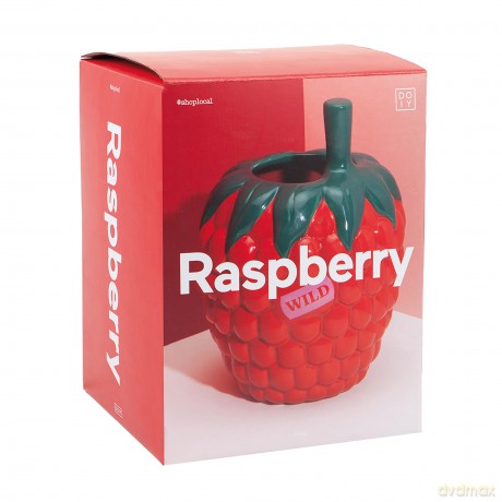 DOIY - Farmers' Market Raspberry Vase 14.5x20cm